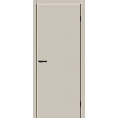 Межкомнатная дверь Bravo Браво-0.24 П 230x90 экошпон Bravo A полотно глухое цвет Cream Silk