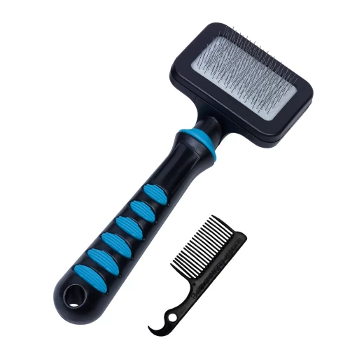 Щетка пуходерка для кошек и собак Nobby малая 