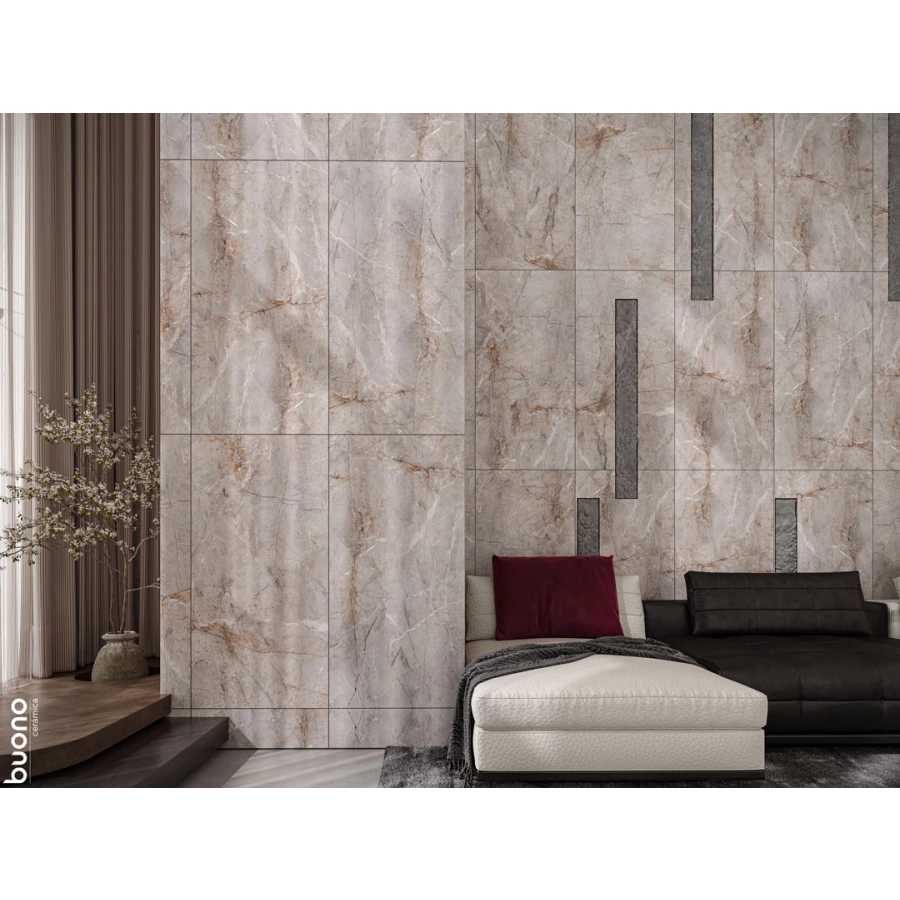 Керамогранит Buono Stones Lester Grey Mat матовый серый S4431M 120х60 см