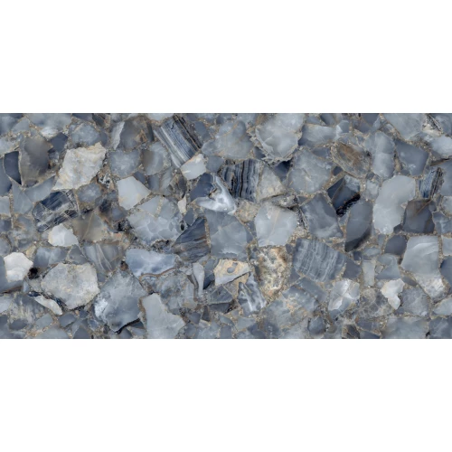 Керамогранит LCM Сапфир Агат / Sapphire Agate суперполированный синий 46,08 м в пал 60120SPA13HG 120х60 см