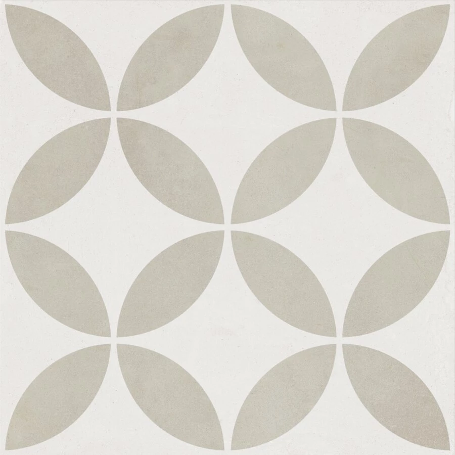 Керамогранит Harmony Peronda Mayari Taupe Petals LT матовый серый 3386037796 22,3х22,3 см