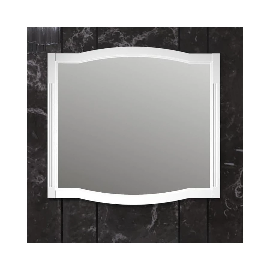 Зеркало Opadiris Лаура 100 белый без патины Z0000012819