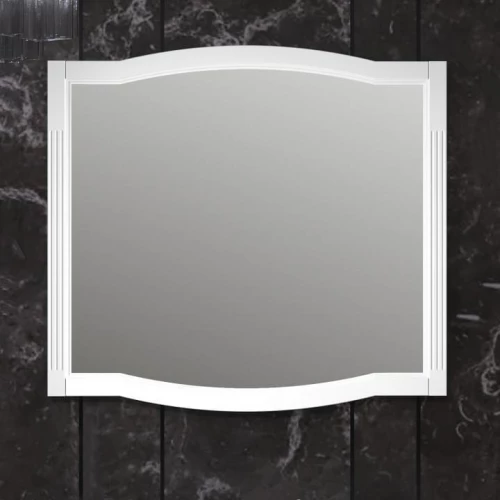 Зеркало Opadiris Лаура 100 белый без патины Z0000012819