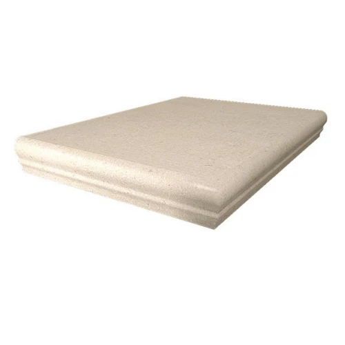 Ступень угловая из керамогранита Kerama Marazzi Аллея матовая бежевая SG906500N/GR/AN 30х30 см