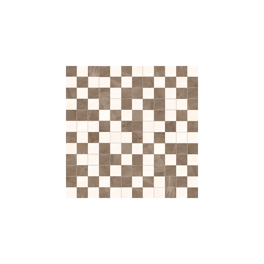 Керамическая плитка Мозаика Kerlife Amani avorio/marron 29,4х29,4 см