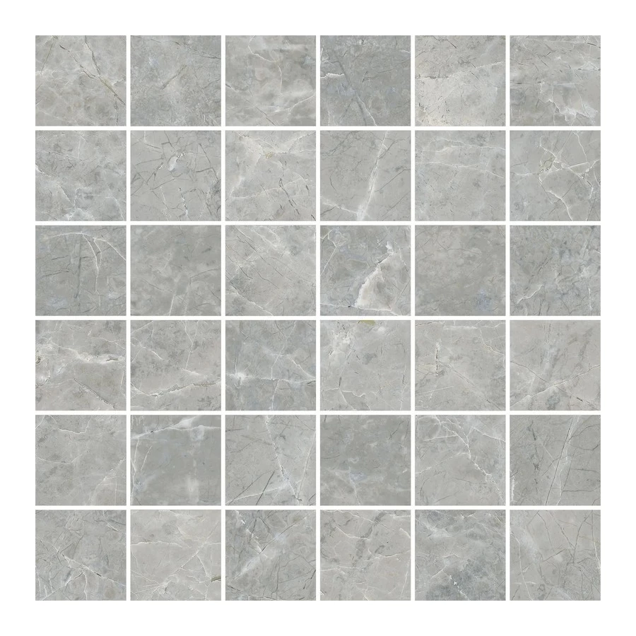 Керамогранит ColiseumGres Canova Канова Мозаика Грэй матовый серый 610110001258 30х30 см