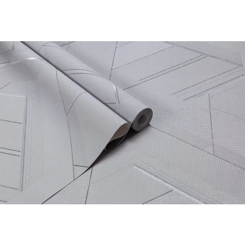 Обои флизелиновые Palitra Life Outline серые PL72417-42 1,06х10,05 м