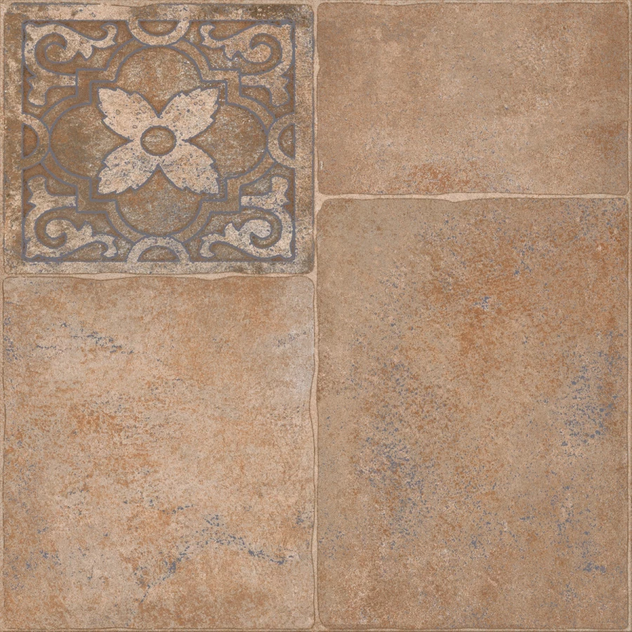 Керамогранит El Molino Argos Copper матовый красный 58x58 см