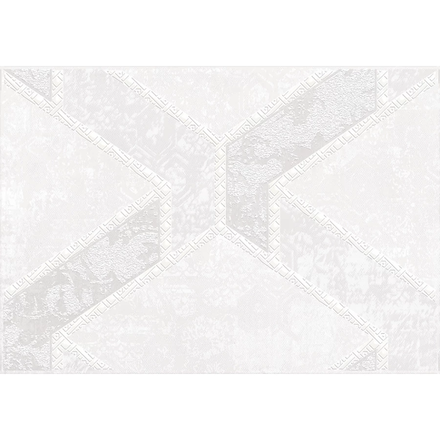 Декор Axima Альберта D белый 28х40 см