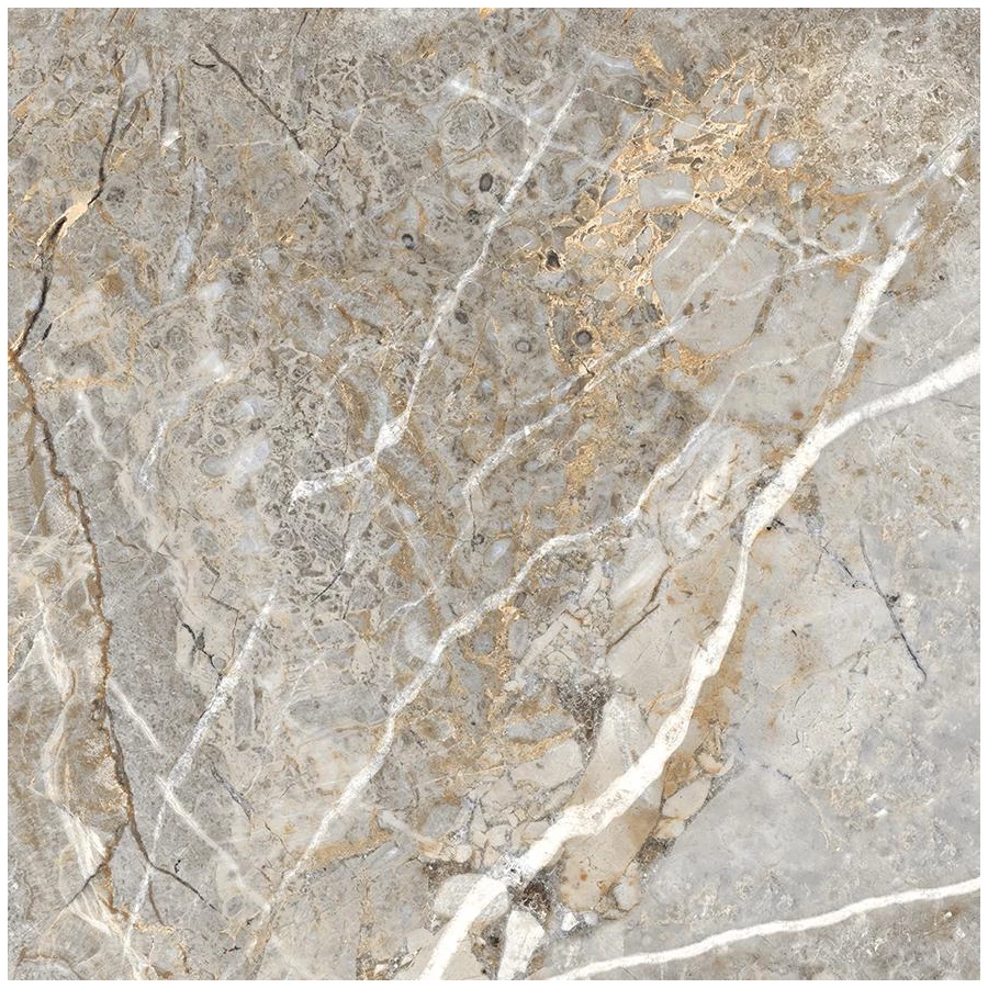 Керамогранит Laparet Fantastico Grey Granito Матовый серый 60х60 см