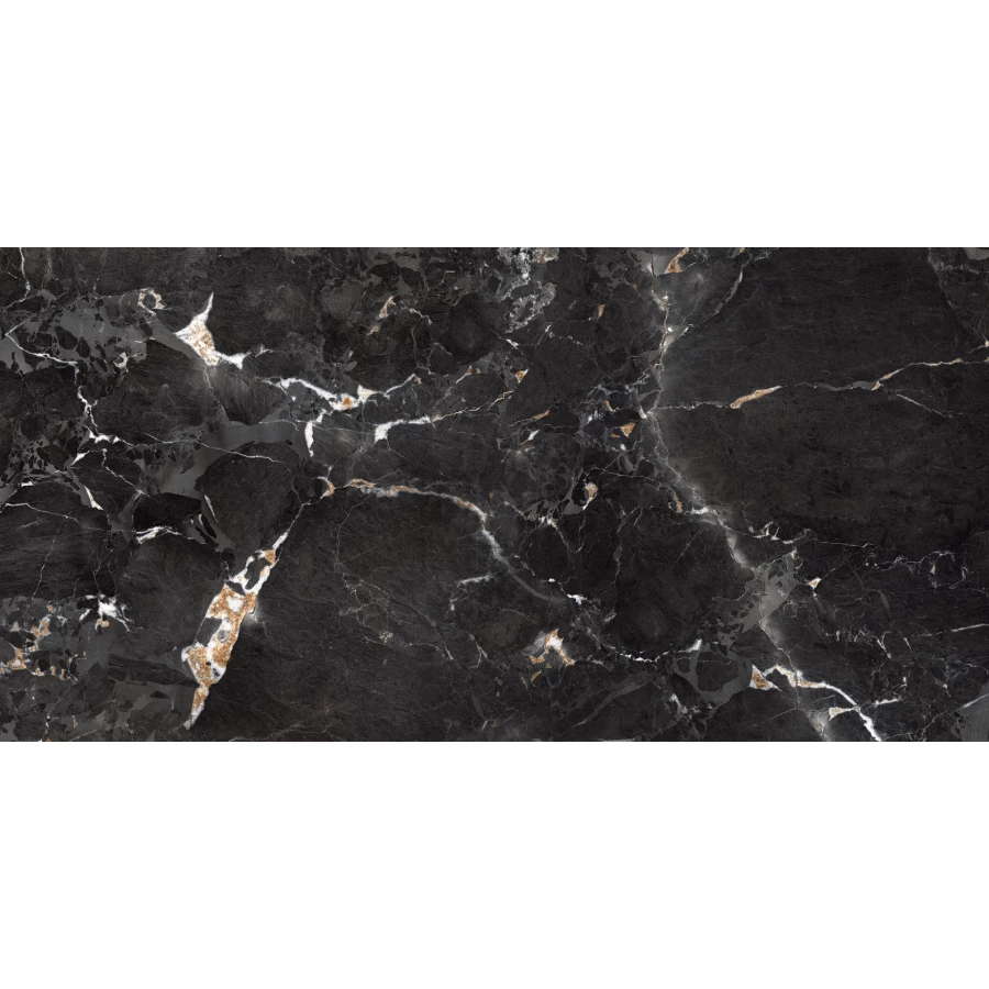 Керамогранит Maimoon Ceramica HG Glossy Imperial Black 120х60 см