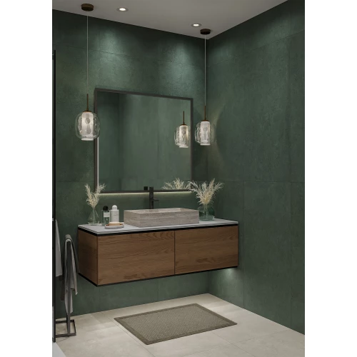 Керамогранит Staro Concreto Urban Concrete Green Mist Relief Matt матовый зеленый 64679321 120x60 см