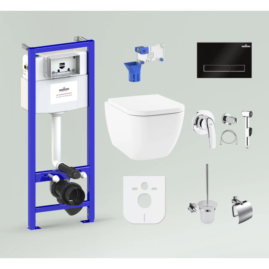 Комплект 10 в 1 Lavinia Boho Relfix One Rimless 98010136 (состоит из 3302103R, 33290200, 38010010, 380501MB, 38040010, 123072, 60567, 98652)