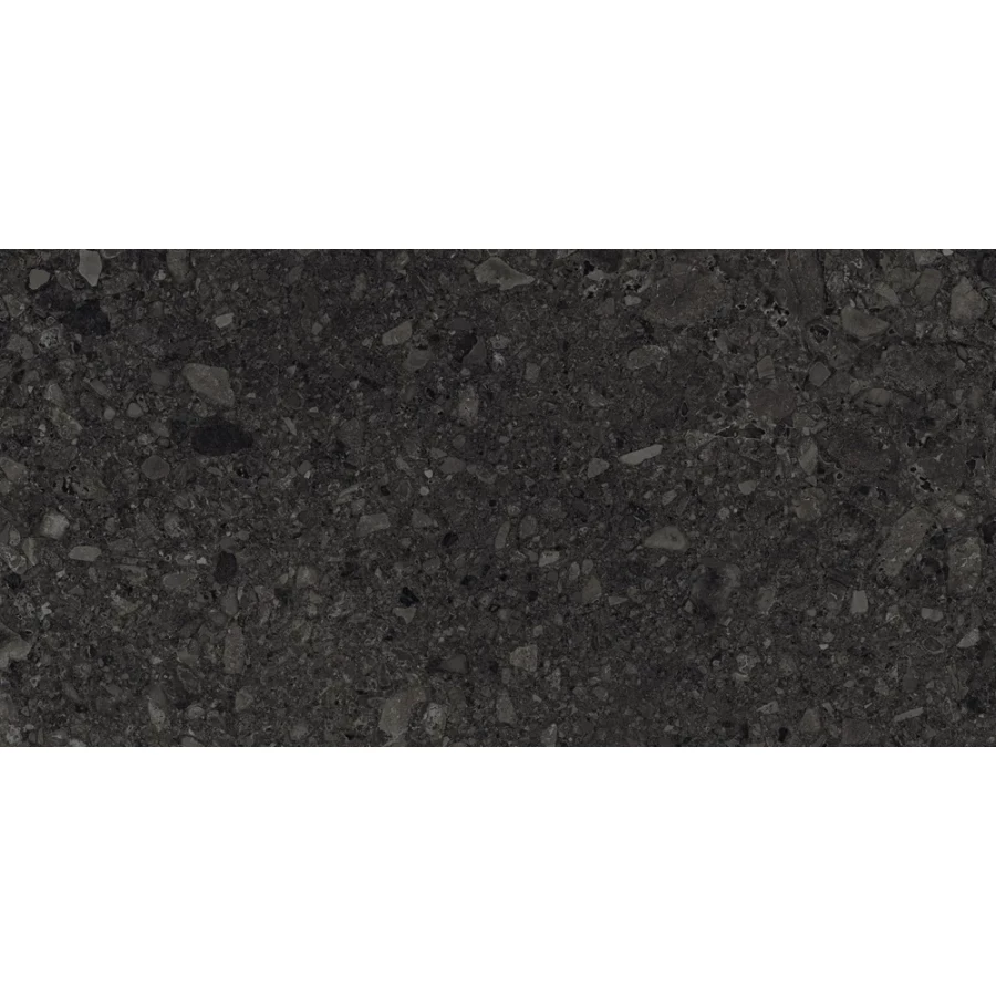 Керамогранит Duna Ceppo Di Nero GHR карвинг черный RP-238601 120х60 см
