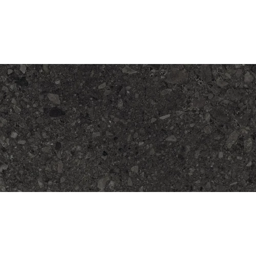 Керамогранит Duna Ceppo Di Nero GHR карвинг черный RP-238601 120х60 см