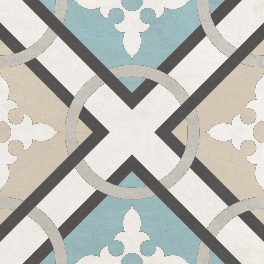 Керамогранит New Trend Design Art Melody матовый многоцветный GP2020DGA15 20х20 см