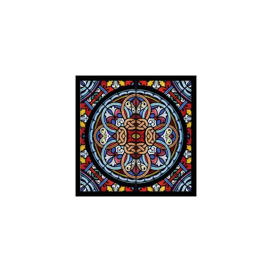 Бордюр Gracia Ceramica Glass multi многоцветный 01 50х50 см