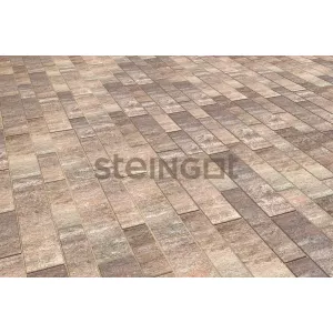 Тротуарная плитка Steingot Домино многоцветный 80 мм