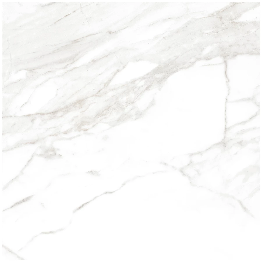 Керамогранит Ceradim Calacatta Faro Grey Полированный белый 60х60 см