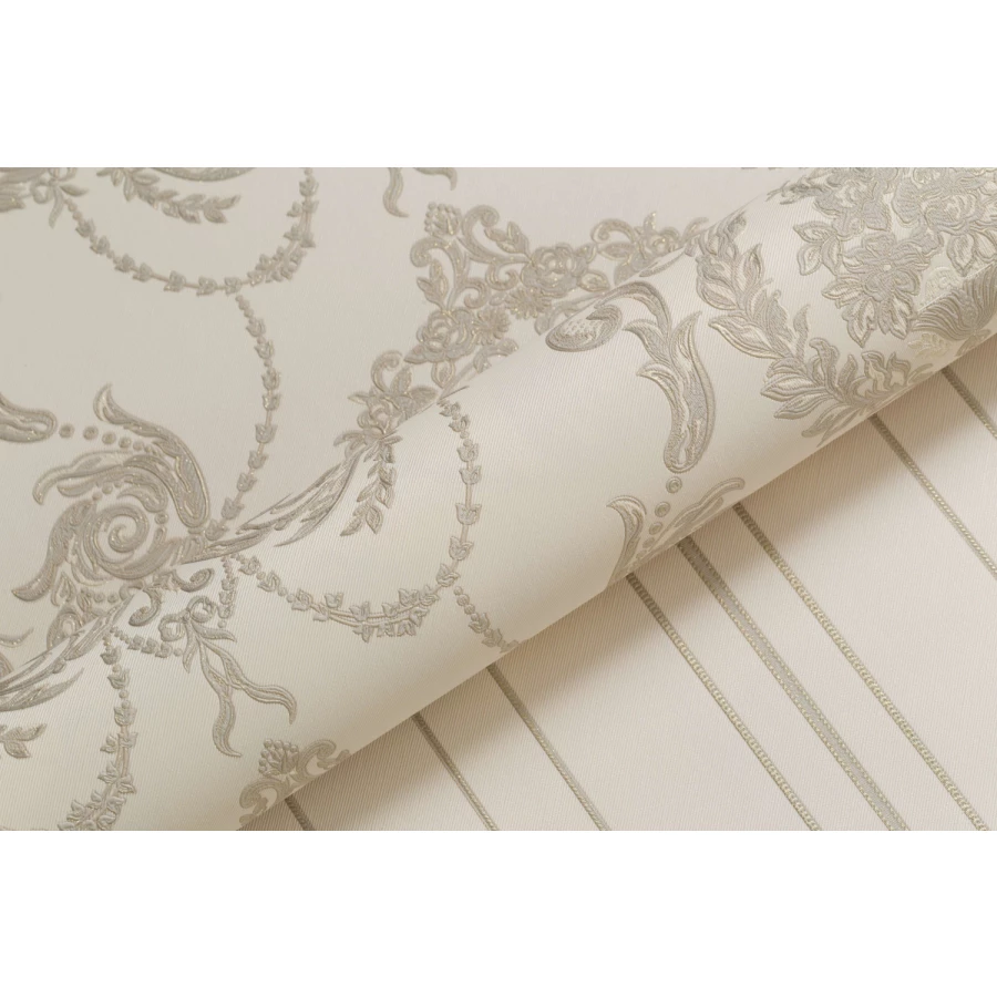 Обои флизелиновые Palitra Home HomeColor Collier бежевые HC71424-21 1,06х10,05 м