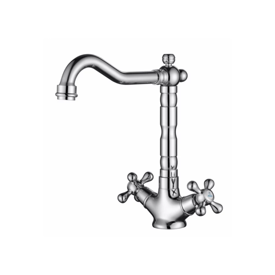 Смеситель для кухонной мойки Kaiser Carlson Style 44233 хром