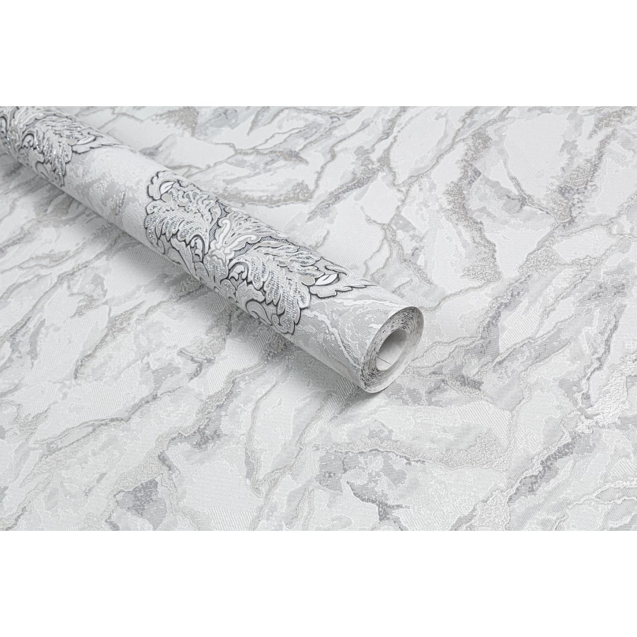 Обои виниловые Palitra Home Markiza HomeColor серые HC31182-41 1,06х10,05 м