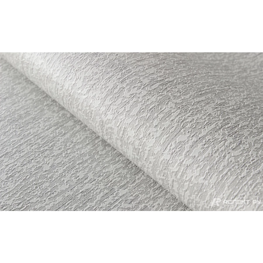 Обои виниловые Аспект Короед серые 20011-41 0,53х15 м