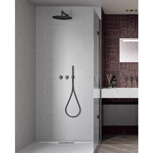 Плитка настенная Apavisa Паладио Вхите Б-Валл / Paladio White B-Wall G-7208 глянцевая белая 119,3х44,63 см