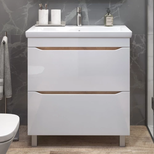 Тумба под раковину Vigo Grani 800-0-2 дуб золотой 203 дуб золотой