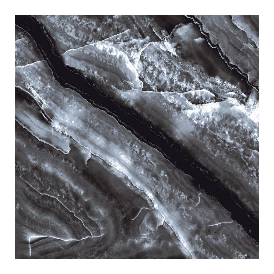 Керамогранит Primavera Black Modulo high glossy GR108 60х60 см