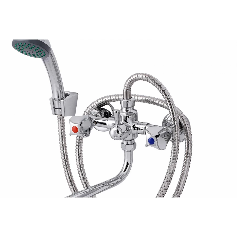 Смеситель для ванны с душем ПСМ-Профсан PSM-150-К50 СТАНДАРТ-Б тип См-ВУДРНШлр хром