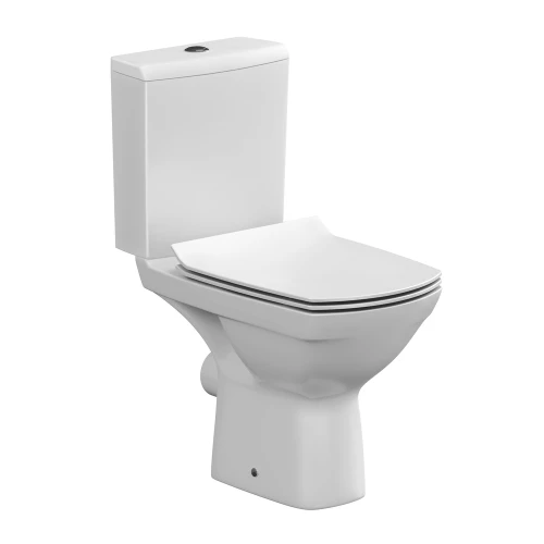 Унитаз-компакт Cersanit Carina Clean On 011 3/5 DPL EO slim KO-CAR011-3/5-COn-S-DL