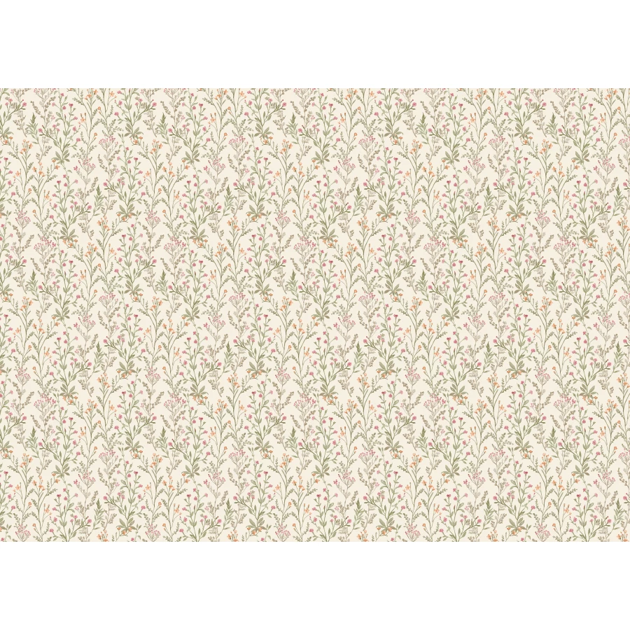 Обои флизелиновые Grandeco Perfect Harmony бежевые PH 3207 0,53х10,05 м