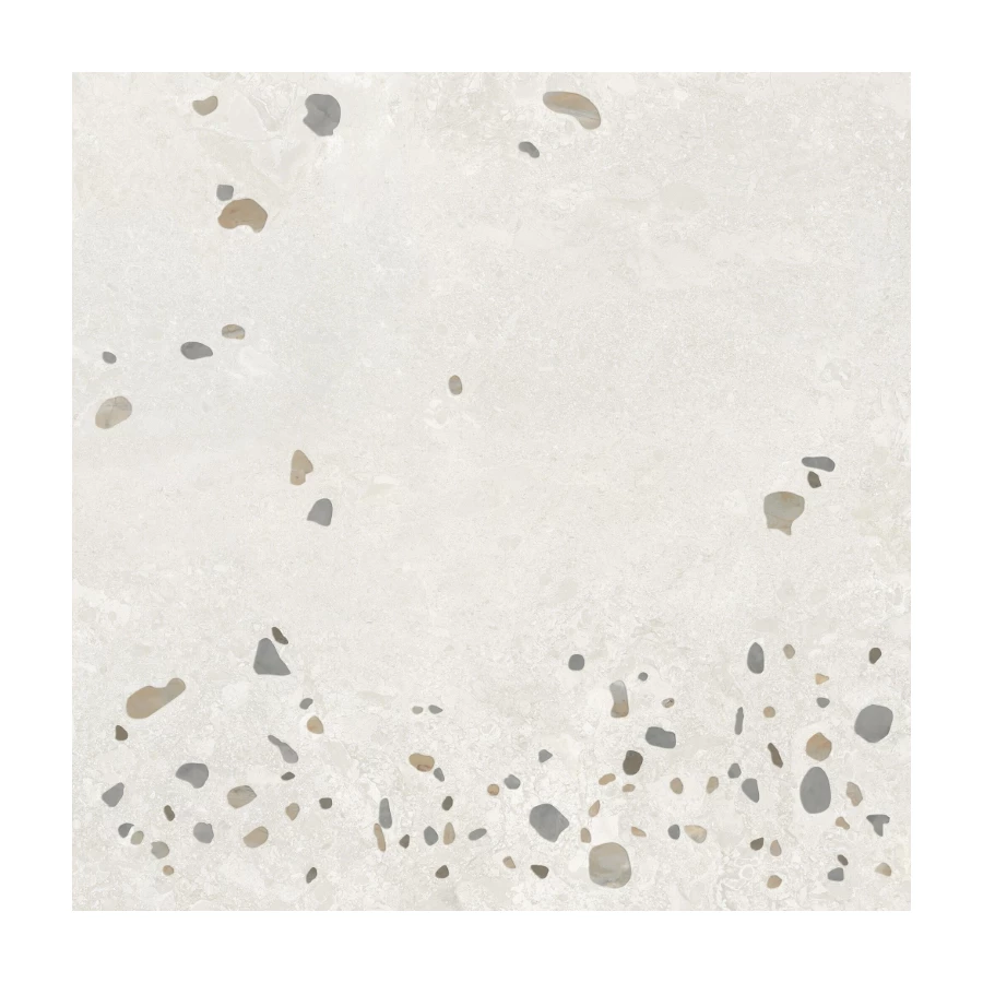 Декор из керамогранита Harmony Peronda Awen White Decor NT C R белый 3372840689 90х90 см