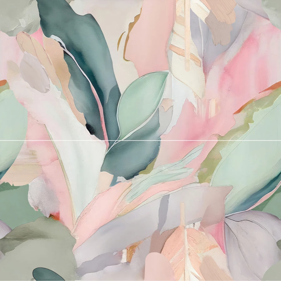 Панно Laparet Cosmo Impression глянцевый обрезной OS\A392\2x\48000R 80х80 см