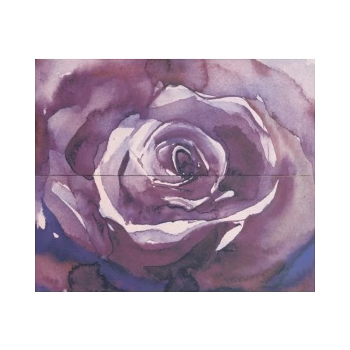 Панно Gracia Ceramica Arabeski purple пурпурное 02 50х60 см