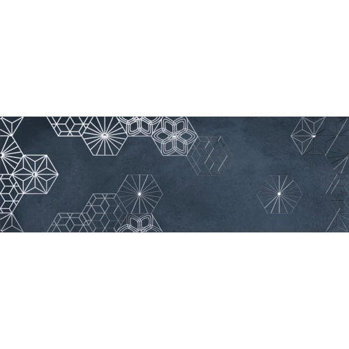 Декор Ibero-Keraben Cromat one Dec Debod Navy декор 2шт 75х50 см