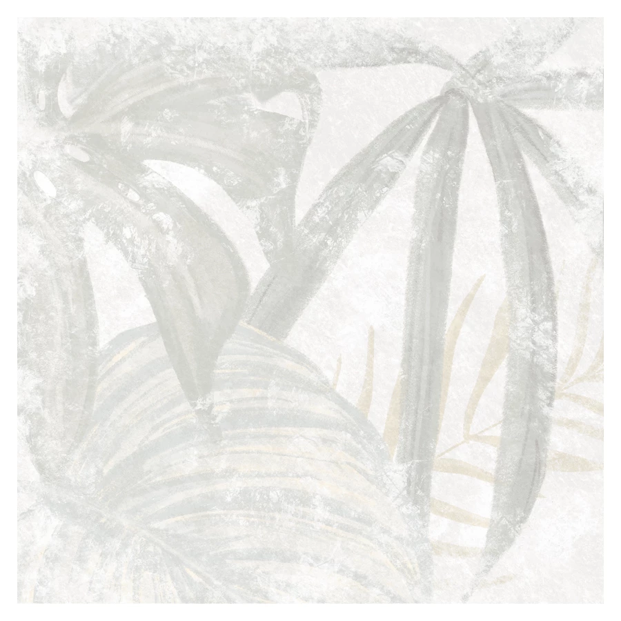 Керамический гранит Kerranova Central Park белый декорированный K-702/MR 60х60 см