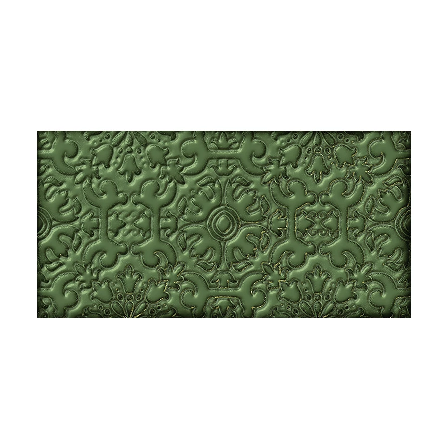 Плитка настенная Bestile Dante Decor Green 24х12 см