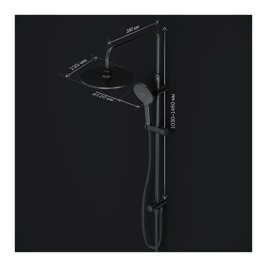 Душевая система Am Pm Like F0780022