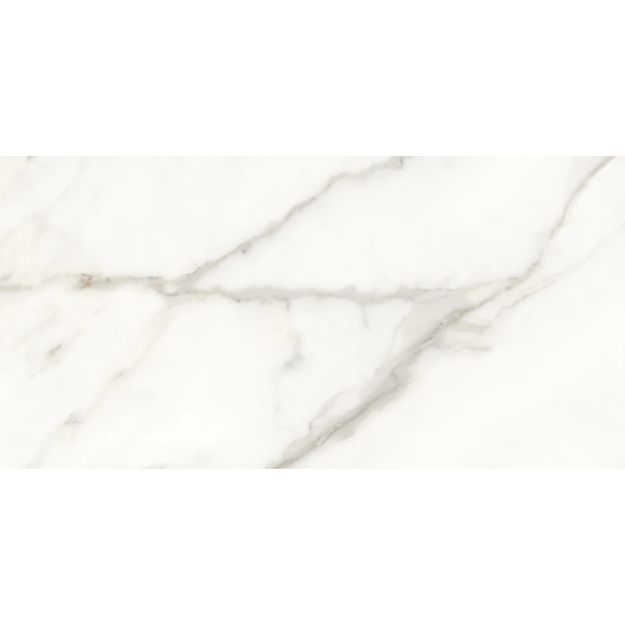 Керамогранит Cersanit Futura тонкий Gold Venice полированный белый ректификат A17121 120х60 см