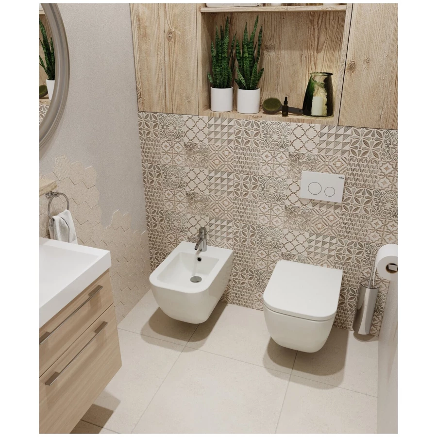 Унитаз Lavinia Boho Relfix One 87040053 (комплект 7 в 1)