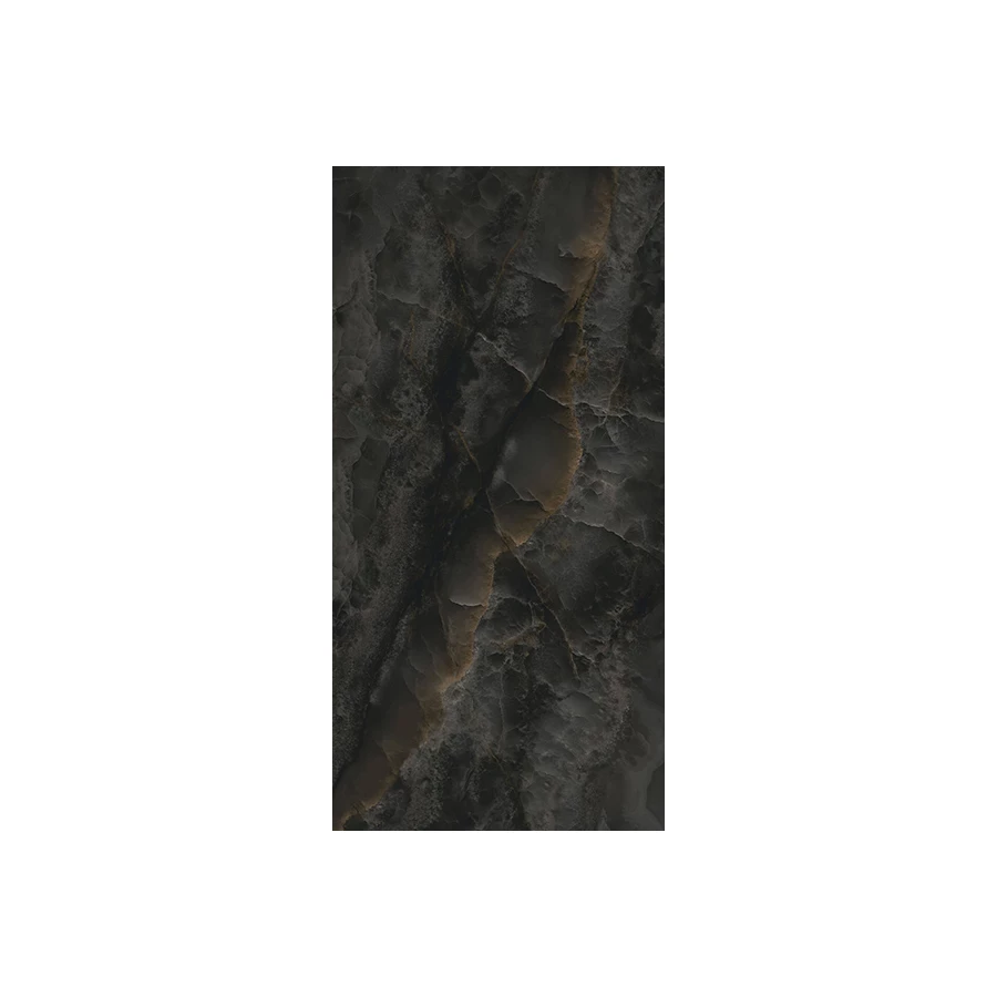 Керамогранит Ascale Onice Black Bookmatch B soft matt 320х160х0,6 см