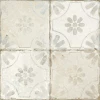 Керамическая плитка Peronda ФС Блуме Вхите / FS Blume White матовая бежевая 27229 45x45 см