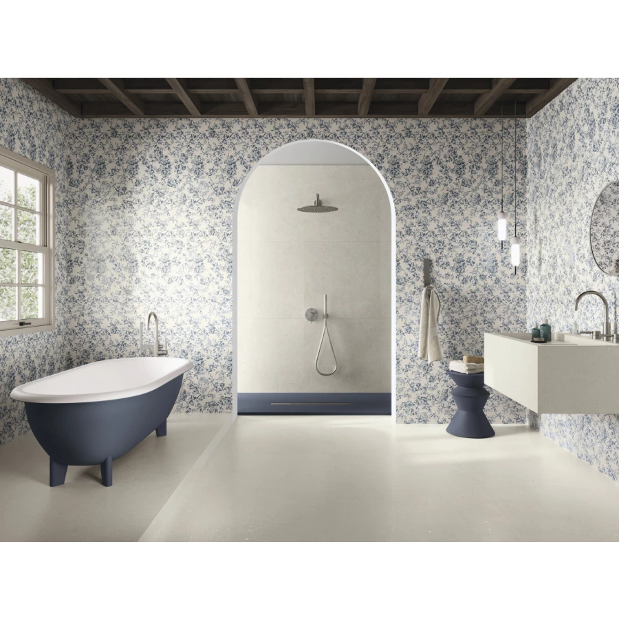 Керамогранит Ape Ceramica Kinfolk Kinstone Chalk Rect матовый кремовый A040376 120х60 см