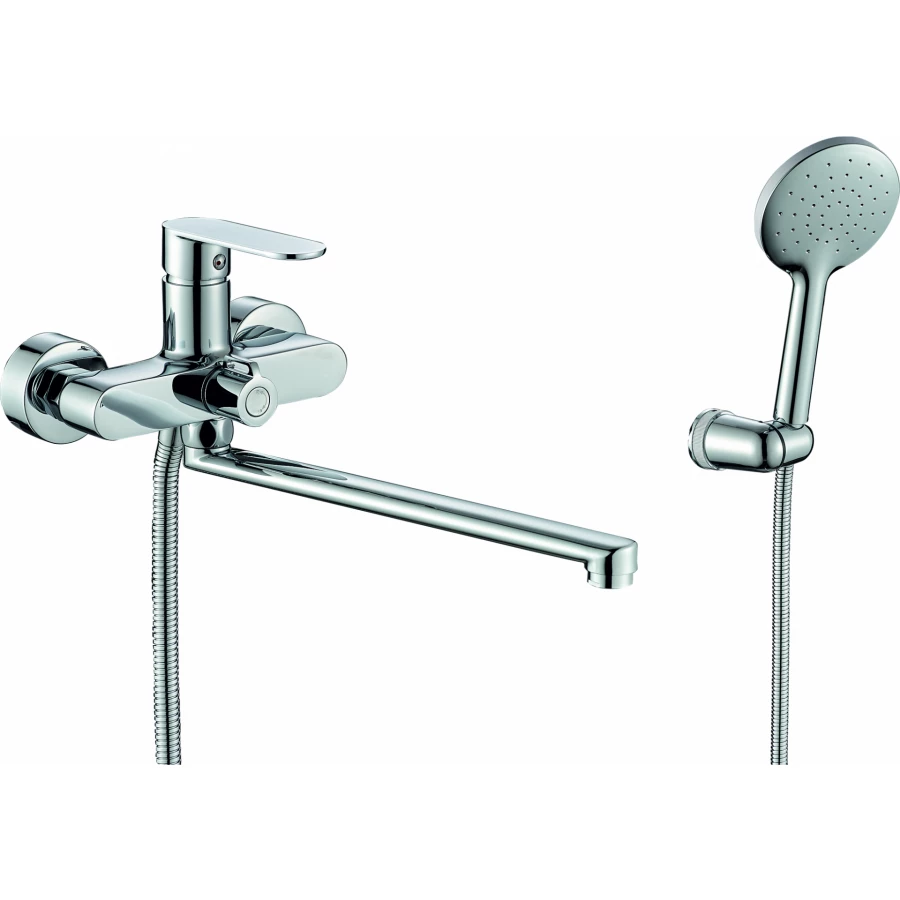 Смеситель для ванны с душем Rush Luson LU1630-51 хром