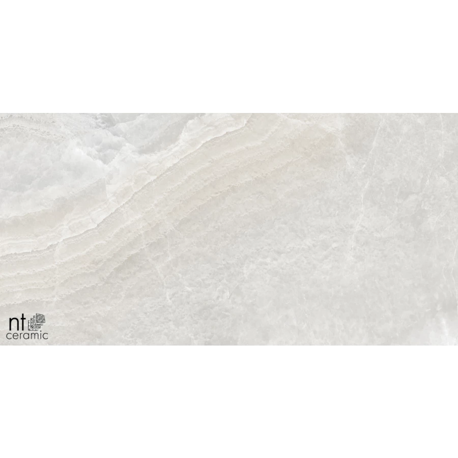 Керамогранит NT Ceramic Onyx Frazil Ice Полированный NTT99502P 120х60 см