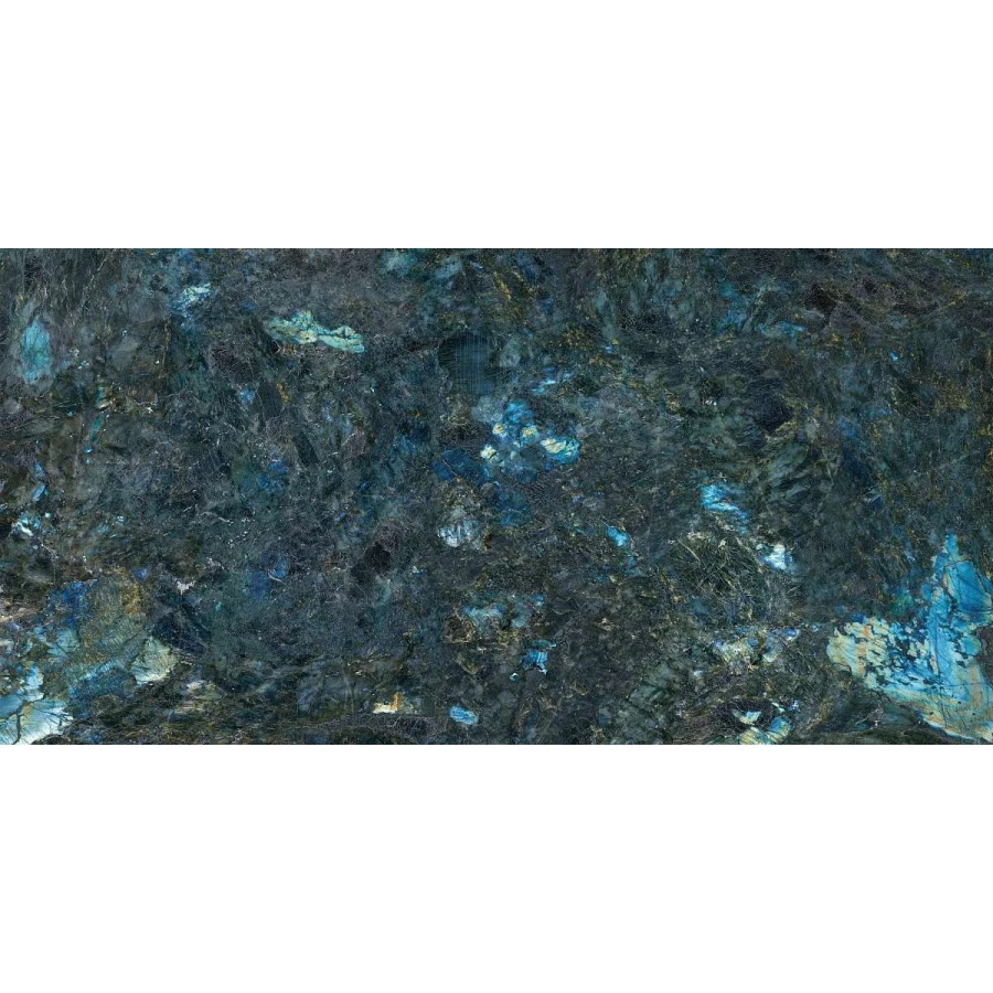 Керамогранит Geotiles Labradorite Blue Super Polished глянцевый синий 280х120 см