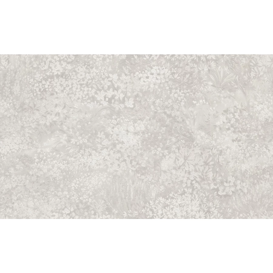 Обои винил на флизелине Kerama Marazzi April Primavera Eden Bamboo Белый Серый KM7506 10,05*1,06 м