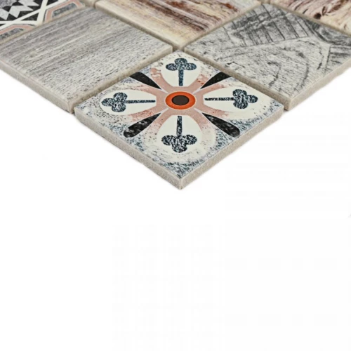 Мозаика Bonaparte Керамогранитная мозаика Ibiza 48х48 матовая многоцветная 30,6х30,6 см